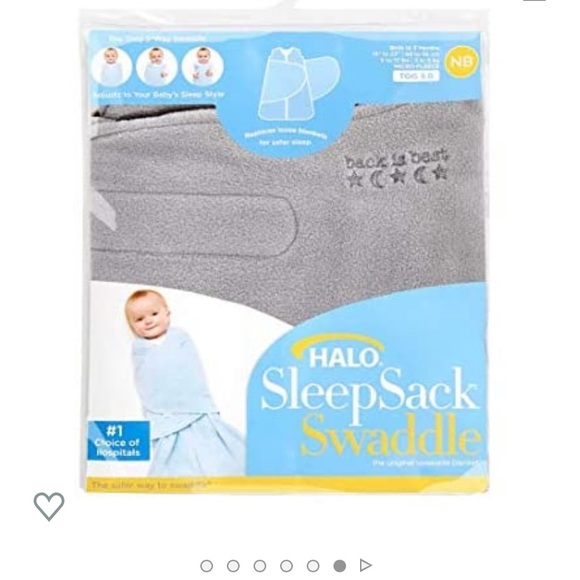 Halo | Sleep Sack Swaddle, 3-Way Adjustable, 0-3m - Picture 8 of 8